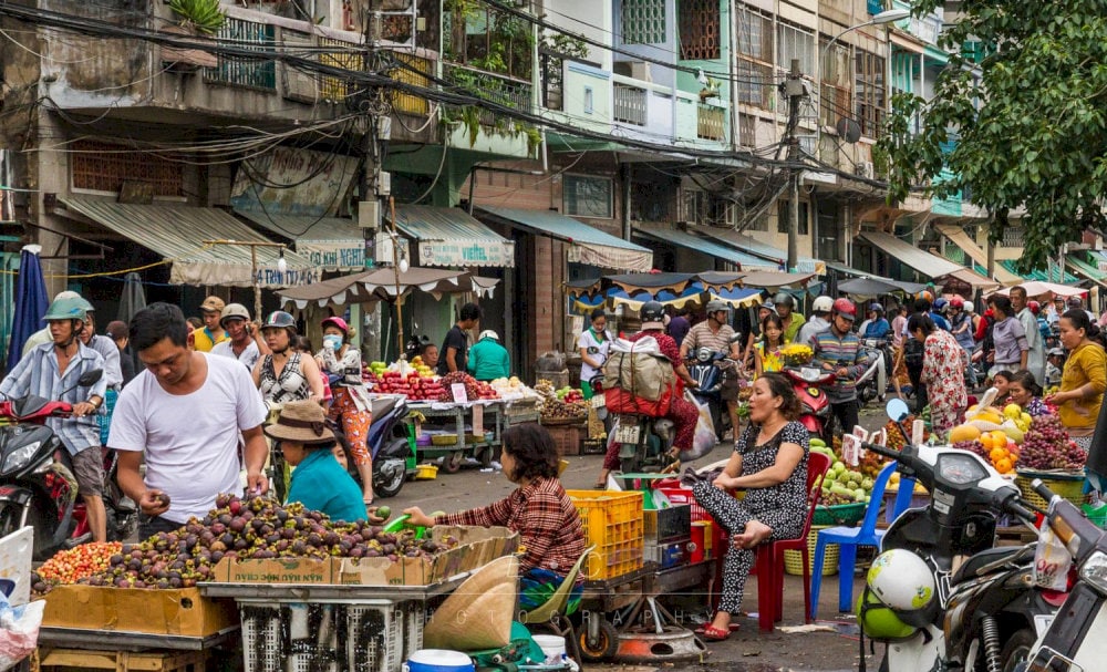 Khu chợ Đầm Quy Nhơn